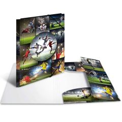 Photo Chemise à élastique A4 - Motif Football HERMA image