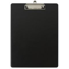 Photo Porte-bloc à pince avec pochette arrière - Format A4 - Noir EXACOMPTA Image