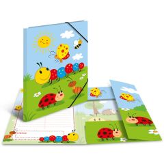 Photo Chemise à 3 rabats - Format A3 - Motifs Chenille HERMA Image