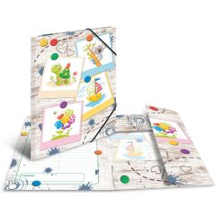 Photo Chemise à 3 rabats - Format A3 - Motifs Dessins HERMA Image