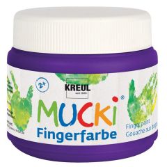Photo Peinture aux doigts MUCKI - 150 ml - Violet KREUL 23107