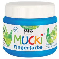 Peinture aux doigts MUCKI - 150 ml - Bleu C. KREUL 23108
