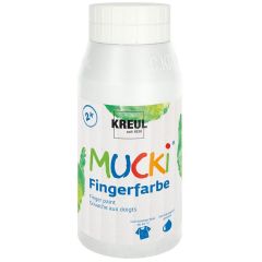 Peinture aux doigts MUCKI - 750 ml - Blanc KREUL 23201