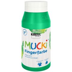 Peinture aux doigts MUCKI - 750 ml - Vert C. KREUL 23210 Image