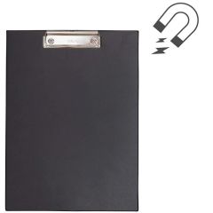 Photo Porte-bloc plastifié magnétique - 230 x 320 mm - Noir MAUL