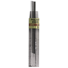 Photo PENTEL : Lot de 12 mines de rechange 0,3 mm - HB - 300-HB