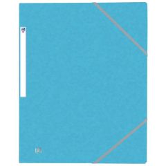 Photo Chemise à élastiques A4 - Bleu Clair OXFORD Top File+