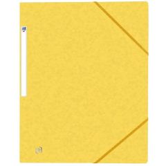 Photo Chemise à élastiques A4 - Jaune OXFORD Top File+
