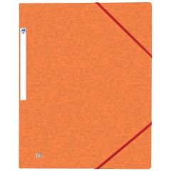 Photo Chemise à élastiques A4 - Orange OXFORD Top File+