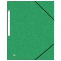 Photo Chemise à élastiques A4 - Vert OXFORD Top File+