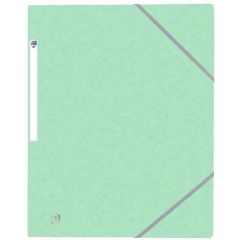 Photo Chemise à élastiques A4 - Vert Pastel OXFORD Top File+