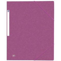 Photo Chemise à élastiques A4 - Prune OXFORD Top File+