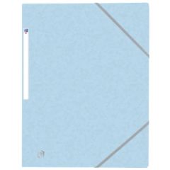 Photo Chemise à élastiques A4 - Bleu Pastel OXFORD Top File+