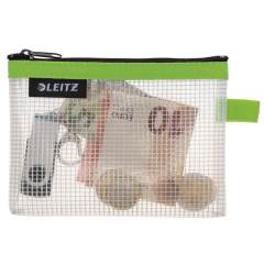 Photo Pochette imperméable - Taille S - Transparent / Vert LEITZ WOW Traveller