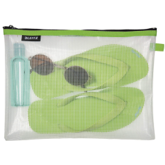 Photo Pochette imperméable - Taille L - Transparent / Vert LEITZ WOW Traveller