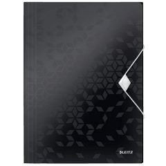 Photo Chemise à élastique A4 - 150 feuilles - Noir LEITZ WOW Image