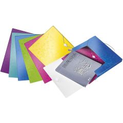 Photo Chemise à élastique A4 - 250 feuilles - Assortiment LEITZ WOW