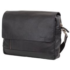Photo Sacoche pour ordinateur 14 pouces - Noir ALASSIO Oro