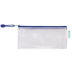Image Sac à fermeture éclair - 230 x 115 mm - Bleu TARIFOLD