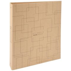 Photo Classeur rigide à 4 anneaux - Dos 40 mm - Motifs géométriques EXACOMPTA Eterneco