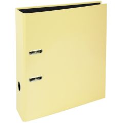 Photo Classeur à levier pour A4 - Dos de 80 mm - Jaune Citron EXACOMPTA Aquarel Image