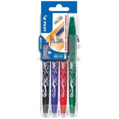 Photo Etui de 4 Stylos roller à encre effaçable - 4 Couleurs PILOT Frixion Ball 07 Set2Go