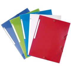 Photo Chemise à élastiques en PP Chromaline - Assortiment EXACOMPTA