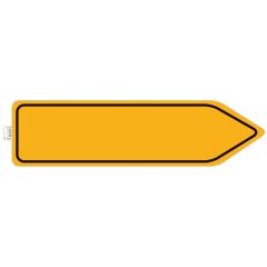 Photo Panneau adhésif - Circulation obligatoire - Jaune/Noir EXACOMPTA