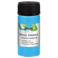 Photo KREUL : Peinture à marbrer Magic Marble - 20 ml - Flacon bleu clair 