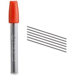 Photo STABILO : Lot de 6 mines de rechange 1,14 mm - HB - 7880/6-HB