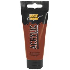Photo Peinture acrylique Marron fonce Tube de 100 ml : KREUL Solo Goya Acrylic 84124