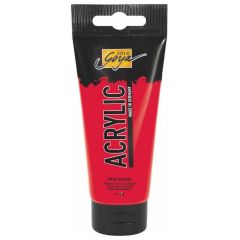 Photo Peinture acrylique Rouge pur Tube de 100 ml : KREUL Solo Goya Acrylic 84131