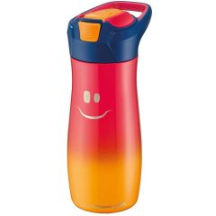 Photo Gourde avec paille intégrée - 0,58 L - Rose MAPED Kids Concept