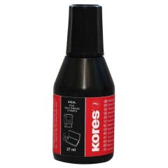 Photo Encre pour tampon - Noir : KORES SF71338