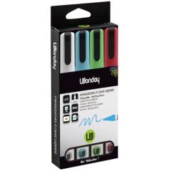 Photo Marqueur à craie liquide - 4 mm - Assortiment WONDAY Classique