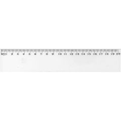 Photo Règle plate graduée - 200 mm WONDAY FTE200062