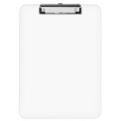 Porte-bloc à pince en plexi - Format A4 - Transparent WONDAY