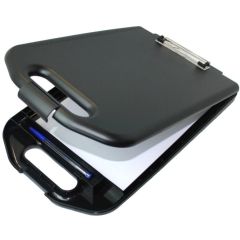 Photo Porte-bloc avec compartiment de rangement - Noir WONDAY