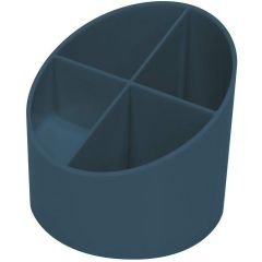 Photo Pot à crayons - Plastique recyclé - Bleu HELIT The Green Cross