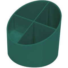 Photo Pot à crayons - Plastique recyclé - Vert HELIT The Green Cross