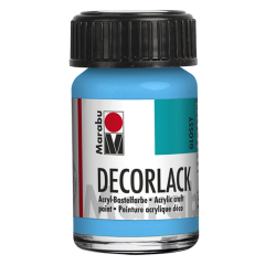 Photo MARABU : Vernis acrylique - Decorlack - 15 ml - Bleu clair