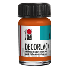 Photo MARABU : Vernis acrylique - Decorlack - 15 ml - Orange