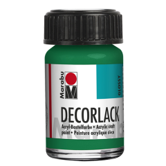 Photo MARABU : Vernis acrylique - Decorlack - 15 ml - Vert