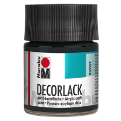 Photo MARABU : Vernis acrylique - Decorlack - 50 ml - Noir