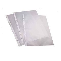 Photo Lot de 10 Pochettes perforées en PP - A4 - Incolore : PRO-Office épaisseur 0,05mm