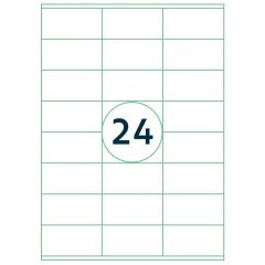 Étiquettes adhésives - 70 x 36 mm RILLPRINT Lot de 2400