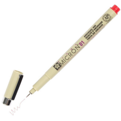 Photo Stylo feutre à pointe fine - 0,25 mm - Rouge : SAKURA Pigma Micron 01 (XSDK0119)