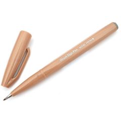 Stylo feutre Sign Pen SES15 - Brun : PENTEL ARTS