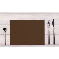 Lot de 100 Sets de Table non tissés - Chocolat : COGIR Visuel