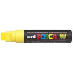 Marqueur peinture Posca PC 17K - Jaune : UNI-BALL photo
